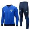 Angleterre Ensemble Sweat d'Entraînement 22-23 Bleue Pour Homme